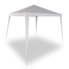NOVAHUS - Toldo de Terraza 3x3 m Plegable PE Blanco