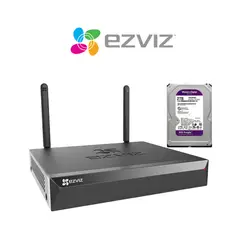 EZVIZ - NVR Wifi X5S 8 Canales Salida HDMI VGA Resolución Cámara 3K 2TB