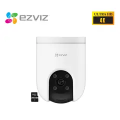 EZVIZ - Cámara Seguridad H8C PRO 4K 8mp Audio Doble vía Defensa Activa SD 256GB