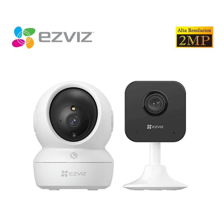 Kit Cámaras H6C Full HD - H1C Full Hd Audio 2 vías Detección IA Movimiento