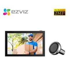 Ezviz - Mirilla de puerta HP2 Full Hd 2Mp Visión 146 Pantalla Color 4.3