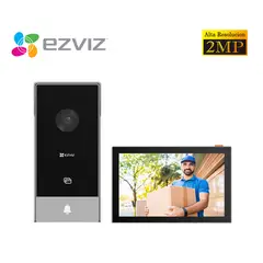 Ezviz - Videoportero Inteligente HP5 Full HD 2MP 3 Métodos Apertura Pantalla táctil