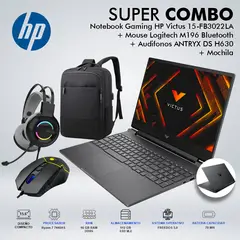 HP - LAPTOP GAMING VICTUS 15-FB3022LA RYZEN 7 7445HS MEMORIA 16GB DISCO 512GB