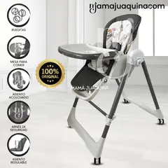 BABY - Silla de Comer Columpio 2 en 1 «KING» Edición Limitada Black