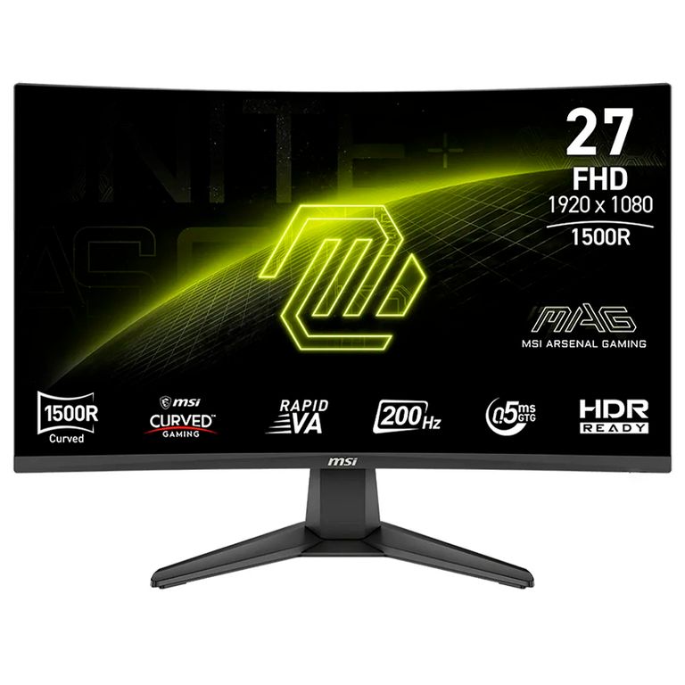 Monitor Curvo Gaming MAG 276CF E20 27 FHD RAVIP VA HDMI DP Color Negro