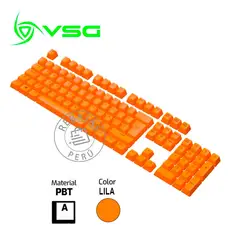 VSG - Keycaps Stardust Orange Saturn ISO LA 105 PBT OEM - Calidad Top