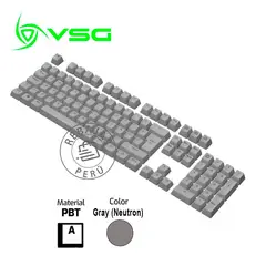 VSG - Keycaps Stardust Gray Neutron ISO LA 105 PBT OEM - Calidad