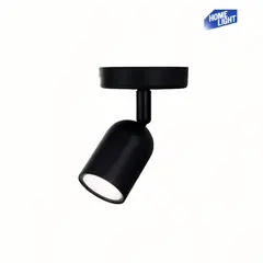 HOME LIGHT - Lampara Techo Spot Light + Led 7w Negro