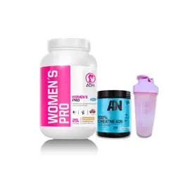 ADN - WOMENS PRO 1,1KG CHOCOLATE + 100% CREATINE 250 GR + REGALOS
