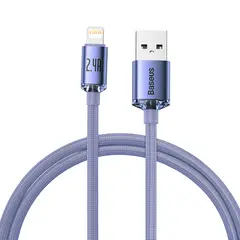 BASEUS - USB A - Lightning para iPhone - Carga Rápida -120 CM - Purpura