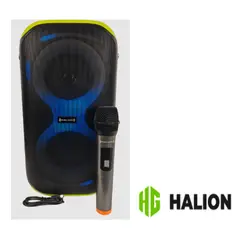 HALION - Parlante Portatil CALIPSO-P HA-W55 USB Bluetooth TWS RADIO FM