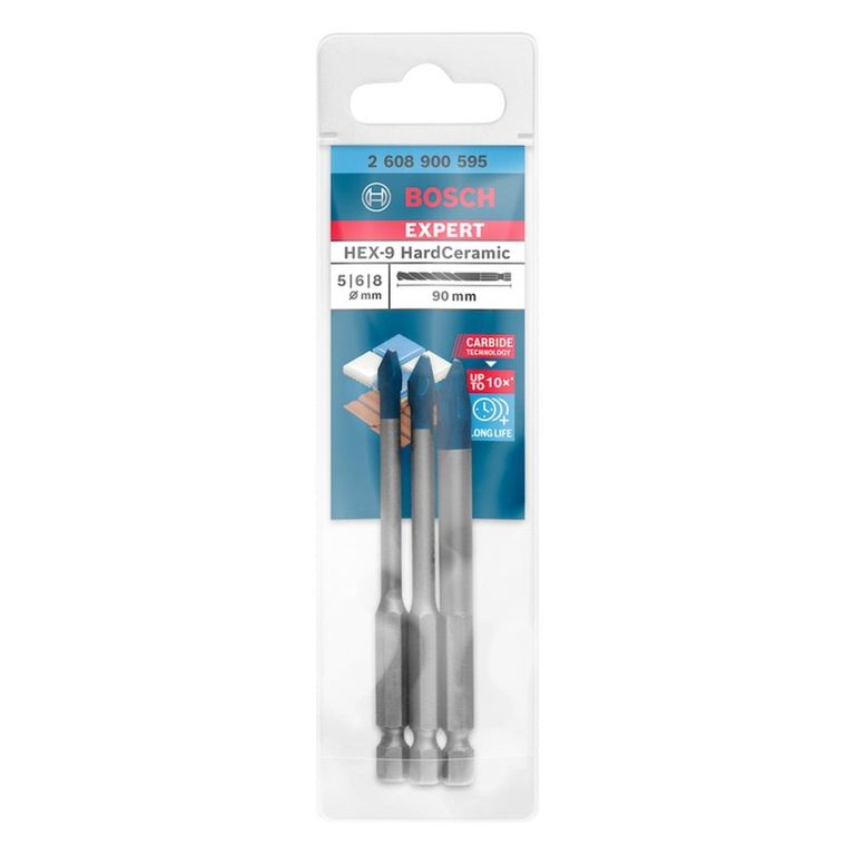 Set de Brocas Hex 9 5-6-8mm 3 Piezas 2608.900.595-000