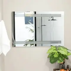 FMFURNITURE - Espejo Rectangular 90X60 Cm Fm-068