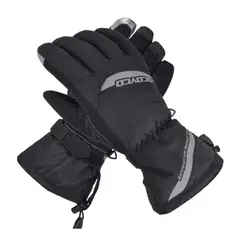 SCOYCO - Guante de Invierno Reforzado Motociclista Talla L Negro