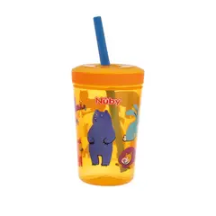 NUBY - VASO THIRSTY KIDS SUPER SIPPER 18M+ AMARILLO