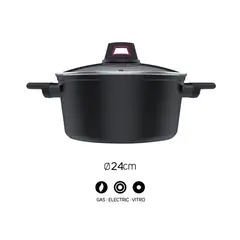 TAURUS - Olla de Aluminio Forjado 24 cms Best Moments PE9110070A