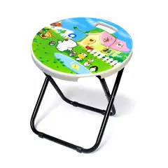 SM - BANCO TABURETE INFANTIL - CASA ROSA