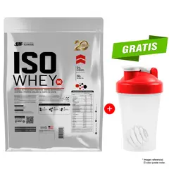 UNIVERSE NUTRITION - PROTEÍNA ISOLATADA ISO WHEY DE 5KG CHOCOLATE MÁS SHAKER