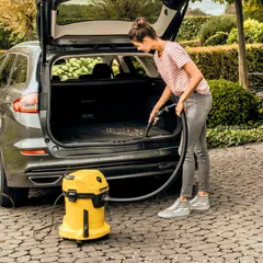 KARCHER - Aspiradora de polvo y agua WD3 1000W 17L