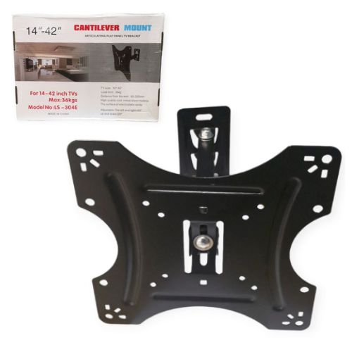 Rack Soporte Tv Lcd Led Smart 14 a 42 Pulgadas Doble Brazo LS304E