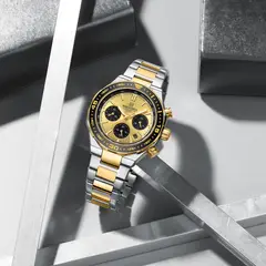 NAVIFORCE - Reloj 8049 Analogo Correa Acero Para caballero