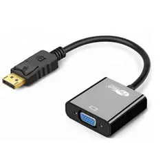 TRAUTECH - Cable adaptador de DISPLAYPORT DP macho a VGA hembra