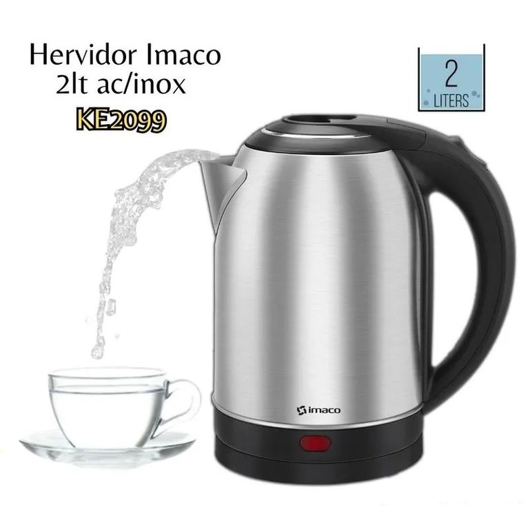 Hervidor Eléctrico 2 Litros Ac/inox KE2099