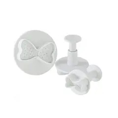 GENERICO - Set De 3 Cortadores Para Fondant En Forma De Lazos – Fox Run