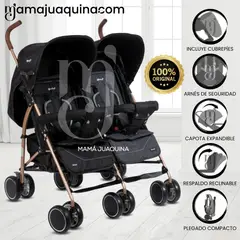 EBABY - Coche Cuna Mellicero «SAME» Edición Limitada Black