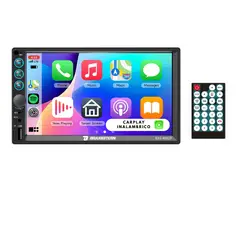 GENERICO - Autoradio Brax&Stern Con Carplay Mirrorlink BT USB 7 Pulg HD BXS-400