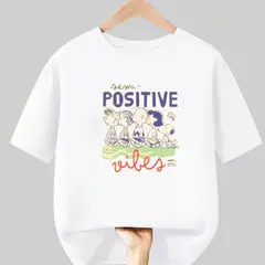 GENERICO - Polos Algodon Snoop Vintage Blanco- Tallas 6 hasta XL