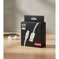 GENERICO - Cable Linkmax USB a Type-C 60W Carga Rápida y Transferencia de Datos
