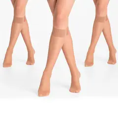 CAFFARENA - Pack X3 Media Pantalon Vitale 70 con puntera 1037