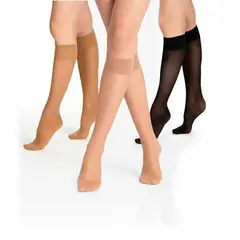 CAFFARENA - Pack X3 Media Pantalon Vitale 70 con puntera 1037