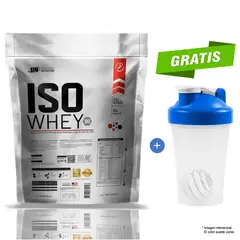 UNIVERSE NUTRITION - PROTEÍNA ISOLATADA ISO WHEY DE 5KG COOKIES AND CREAM MÁS SHAKER
