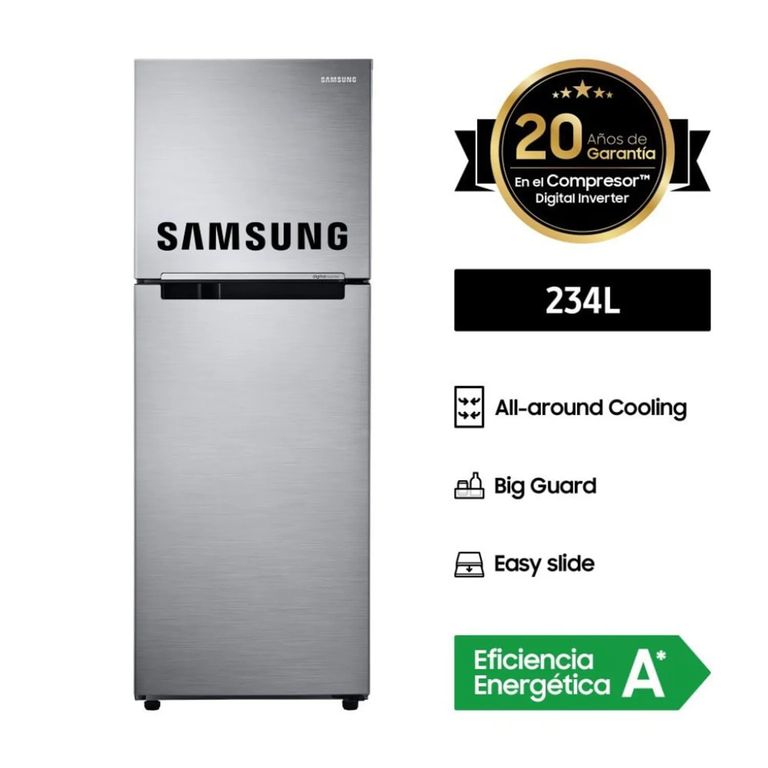 Refrigeradora RT22FARADS8PE 234L