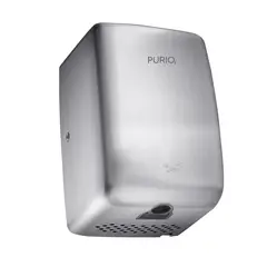 PURIO - Secador de manos Cube Mini Compacto color Plata