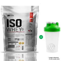 UNIVERSE NUTRITION - PROTEÍNA ISOLATADA ISO WHEY DE 5KG CHOCOLATE MÁS SHAKER