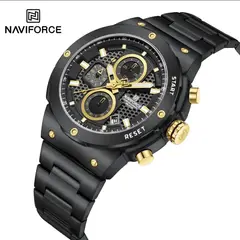NAVIFORCE - Reloj 8072 Analogo Correa Acero Para caballero