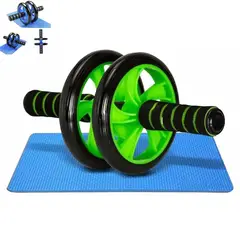 INSPIRA MARKET - Rueda Abdominal de Doble Rueda Fitness y Entrenamiento