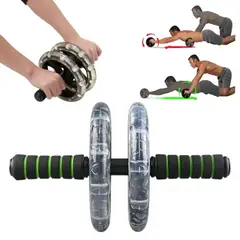 INSPIRA MARKET - Rueda Abdominal de Doble Rueda Fitness y Entrenamiento