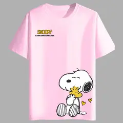 GENERICO - Polos Algodon Modelo Flor Snoop Rosado - Tallas desde 6 hasta XL