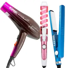 SONAR - Secadora 4000watts + Tenaza Rizador + Plancha Nano