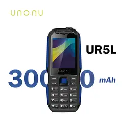 UNONU - UR5L TELÉFONO ROBUSTO Y A TODO TERRENO COLOR AZUL 4G