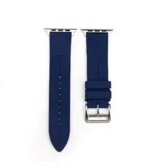 GENERICO - Correa Silicón con Hebilla para Apple Watch 42mm - Azul