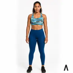 AGO ACTIVEWEAR - Top deportivo Navy basic