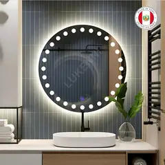 OEM - Espejo tactil LED 60 cm IRRA