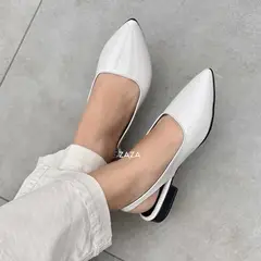 GENERICO - BALERINAS PARA DAMA EN CHAROL HUESO FLORI