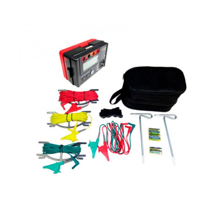 Telurómetro Digital PR-521, 2000 Ohm - PRASEK