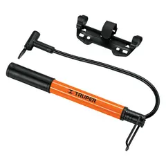 TRUPER - Mini inflador manual para bicicletas de 60 psi
